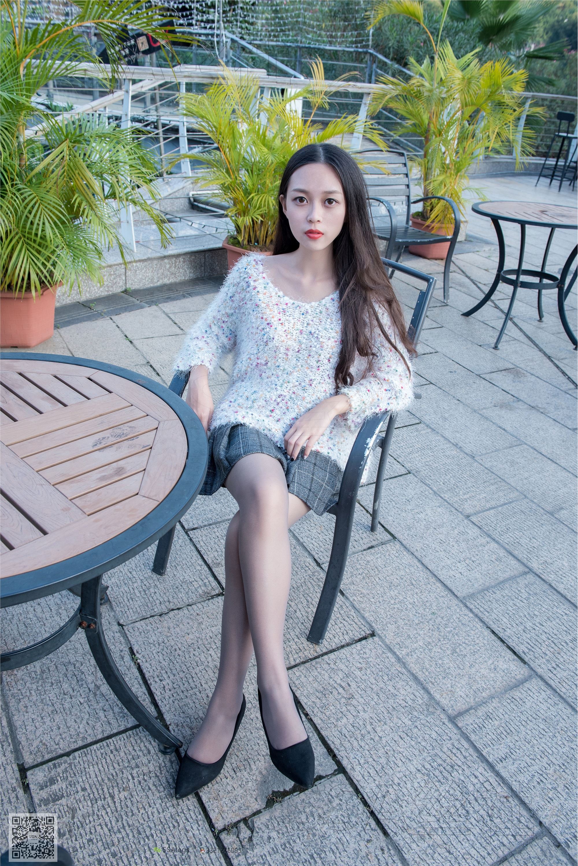 SSA丝社 超清写真 NO.062 西西 美丽冻人街拍